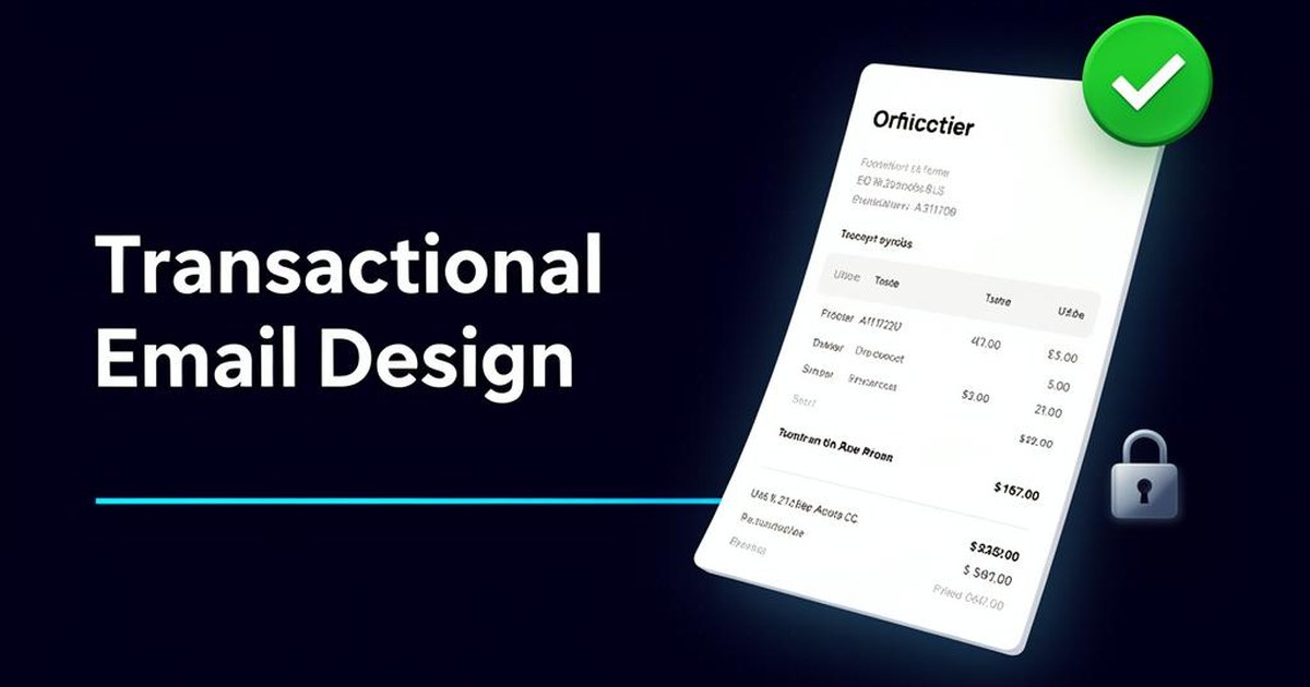 Transactional Email Design — Receipts, Resets, Alerts